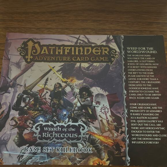 Pathfinder: Rise of the Runelords & Wrath of the Righteous + 1 Adventure decks - Picture 5 of 9